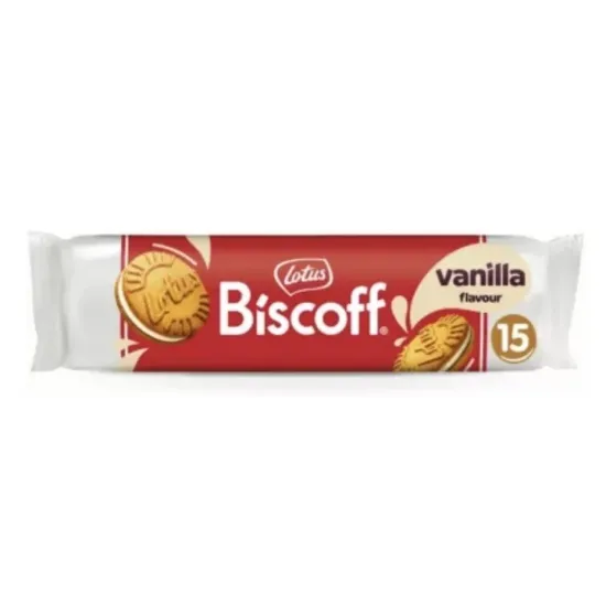Lotus Biscoff Sandwich Biscuits Vanilla 150g