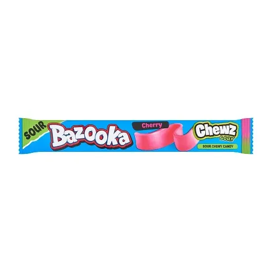 Bazooka Chew Bar Sour Cherry 14g