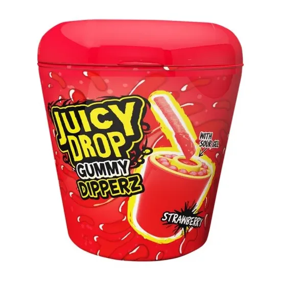 Bazooka Juicy Drop Gummy Dipperz 96g