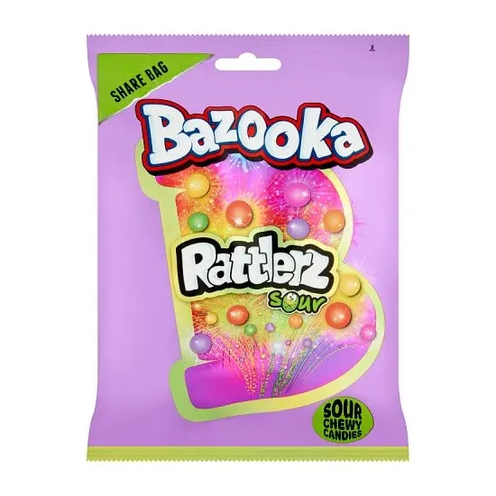 Bazooka Rattlerz Sour 120g