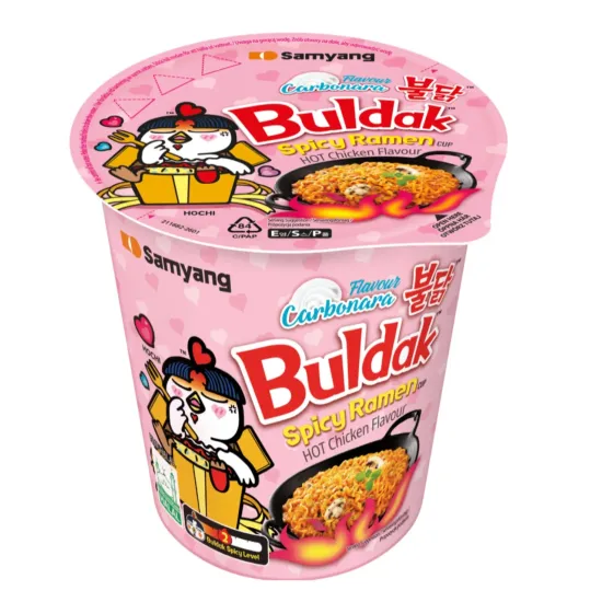 Buldak Ramen Cup Carbonara 80g