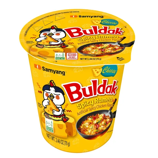 Buldak Ramen Cup Cheese Flavour 70g