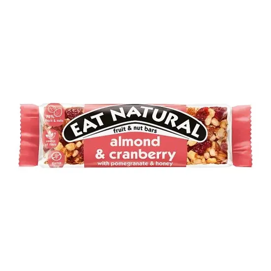 Eat Natural Fruit & Nut Almond, Cranberries & Pomegranate 40g
