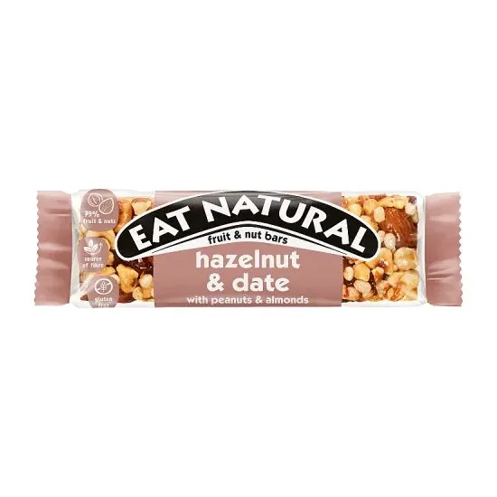 Eat Natural Fruit & Nut Hazelnut, Dates & Peanut 40g