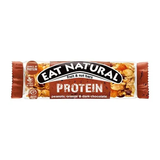 Eat Natural Protein Bar Peanuts Orange & Dark Chocolate 40g