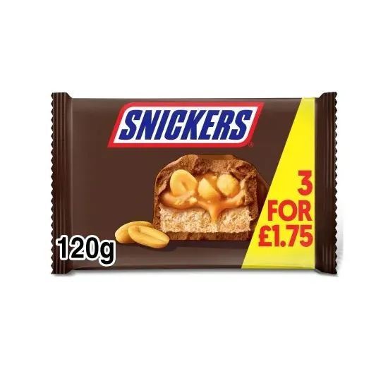 Snickers 3Pk PMP 3x40g