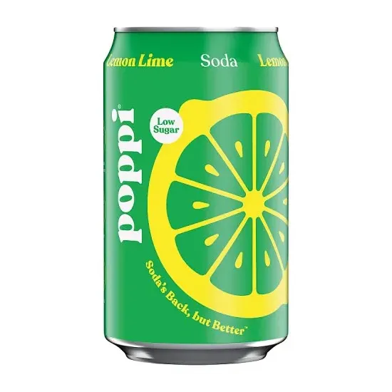 Poppi Lemon & Lime Can 330ml