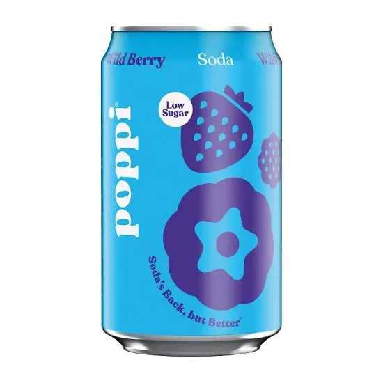Poppi Wild Berry Can 330ml