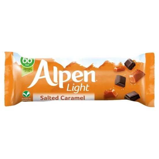 Alpen Light Bars Salted Caramel 19g
