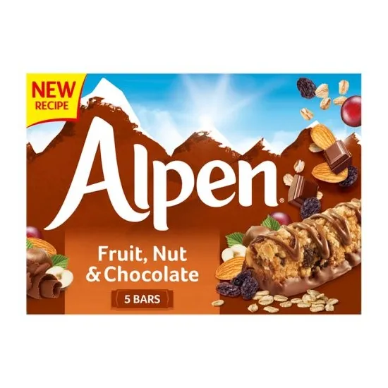 Alpen Fruit & Nut with Chocolate (5x29g)