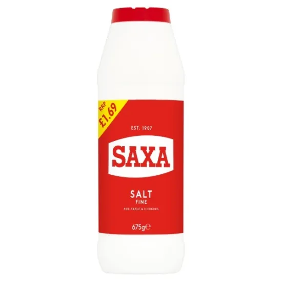 Saxa Salt Fine PMP 675g