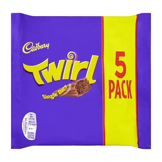 Cadbury Twirl 5 Pack 107.5g