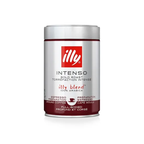 Illy Caffe Dark Ground Beans 250g