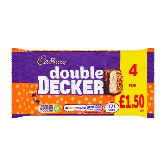 Cadbury Double Decker 4 Pack PMP 149.2g