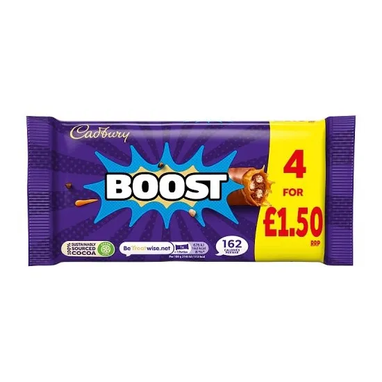 Cadbury Boost 4 Pack PMP 126g