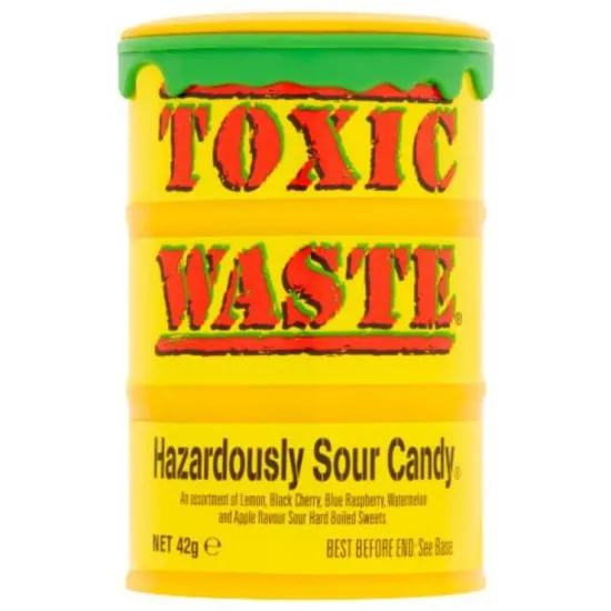 Toxic Waste Original Yellow Drum 42g
