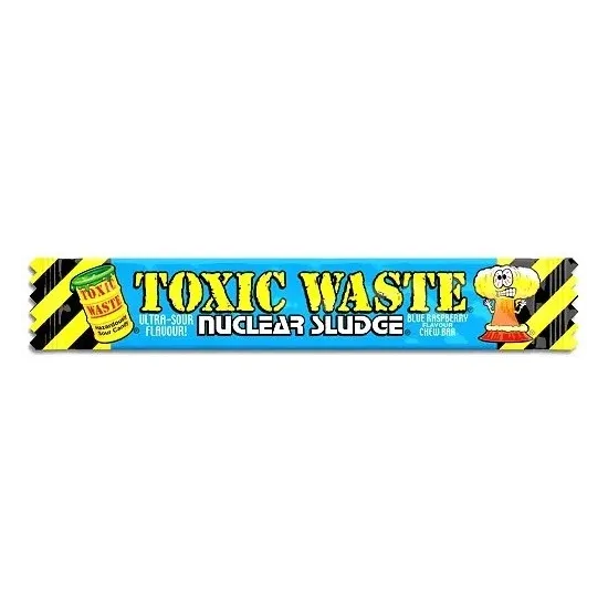 Toxic Waste Blue Raspberry Chew Bar 20g