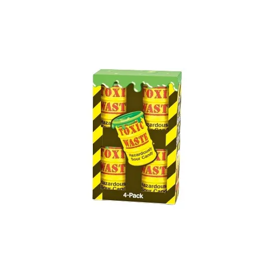 Toxic Waste 4 pack Yellow 168g