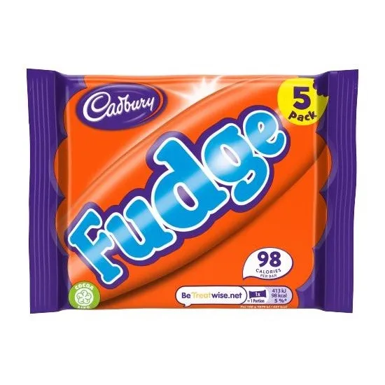 Cadbury Fudge 5 Pack 110g