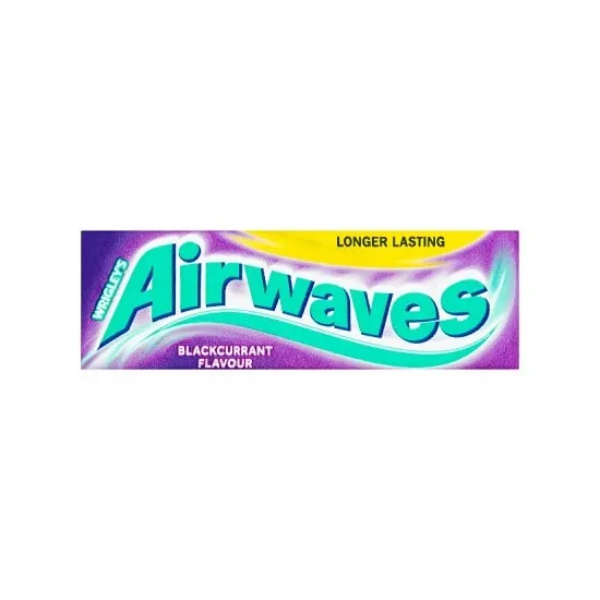 Airwaves Blackcurrant Sugarfree Gum (36x30 Packs)