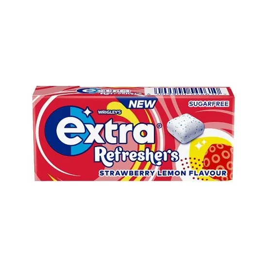 Extra Strawberry & Lemon Refreshers 7 Pieces