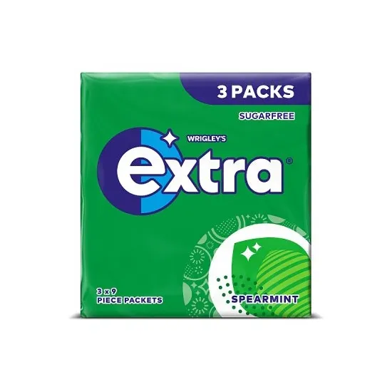 Extra Spearmint 3 Pack 9 Pieces
