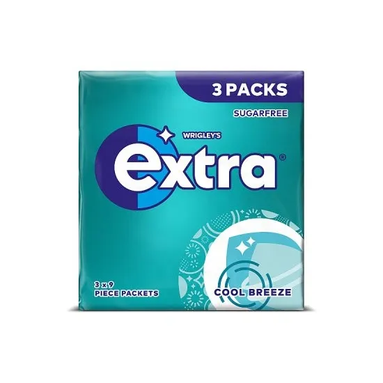 Extra Coolbreeze 3 Pack 9 Pieces