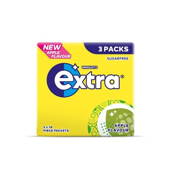 Extra Apple 3 Pack 10 Pieces