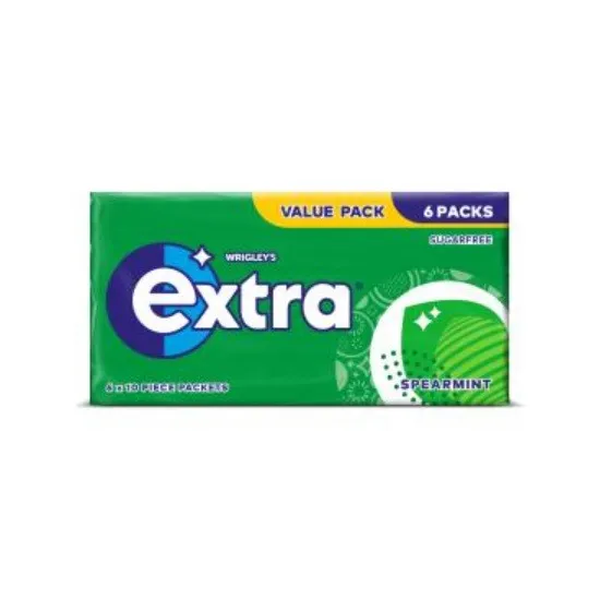 Extra Spearmint 6 Pack 10 Pieces