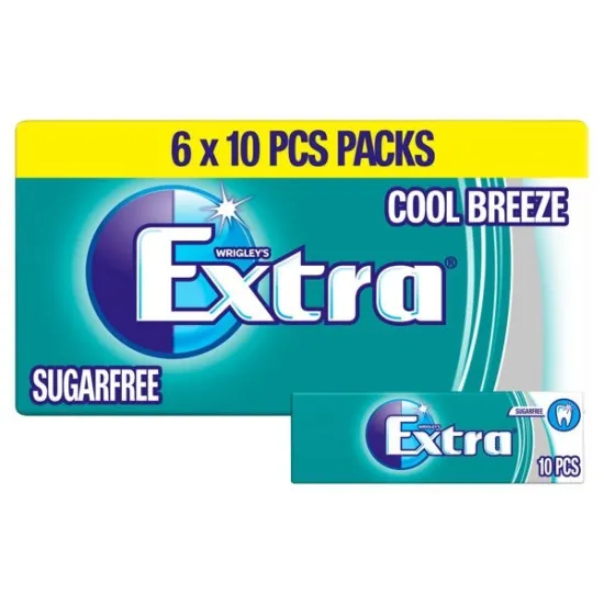 Extra Cool Breeze 6 Pack 10 Pieces