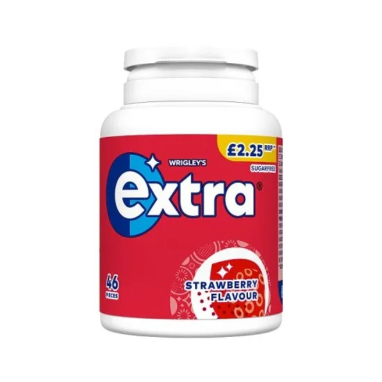 Extra Strawberry Sugarfree Chewing Gum PMP 46 pieces