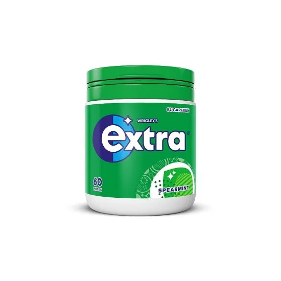 Extra Spearmint Bottle 60 Pieces