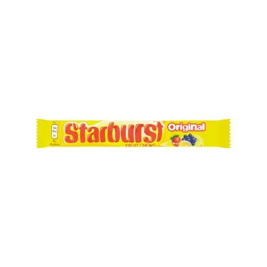 Starburst Original Fruit Chews Sweets 45g
