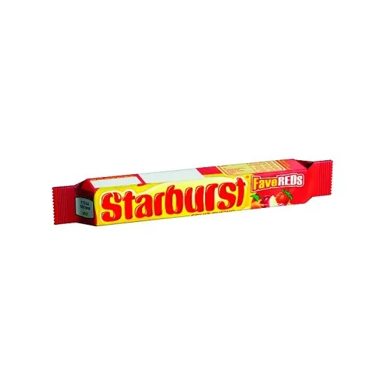 Starburst Fave Reds Fruit Chews Sweets 45g