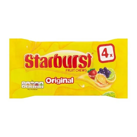 Starburst Original Fruit Chews Sweets Multipack (4 x 45g)