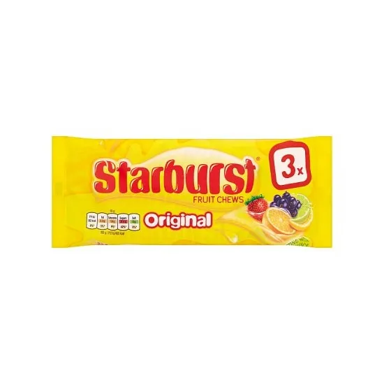Starburst Original Fruit Chews Sweets Multipack (3 x 45g)