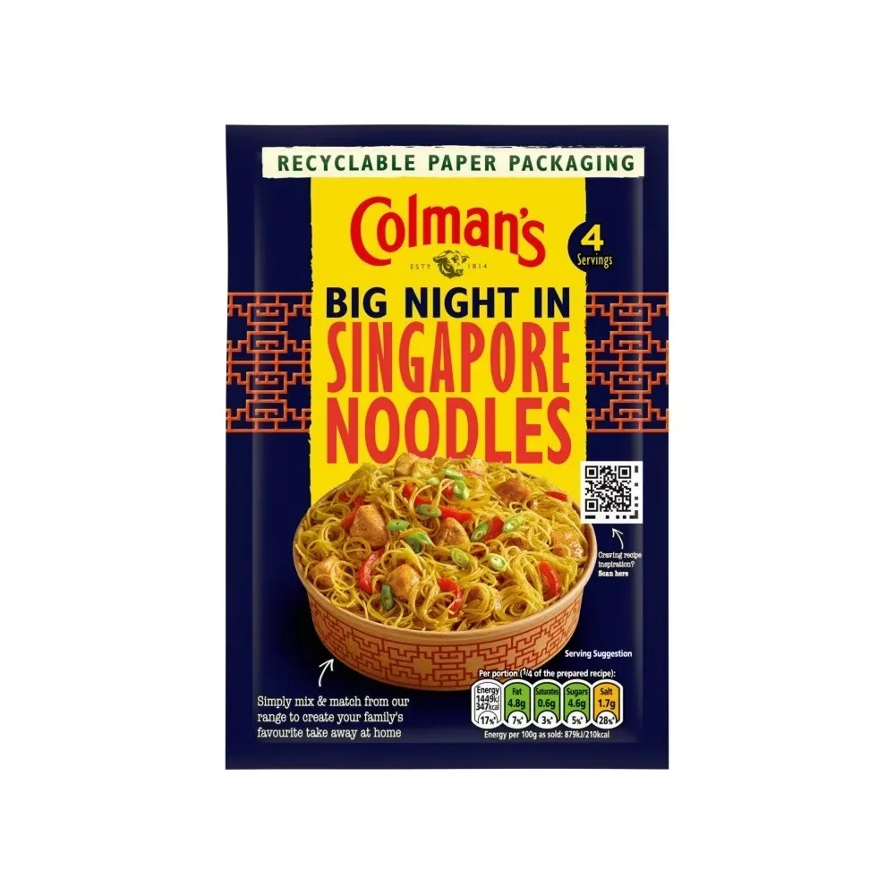 Colmans Singapore Noodles Mix 24g Colmans Singapore Noodles Mix 24g
