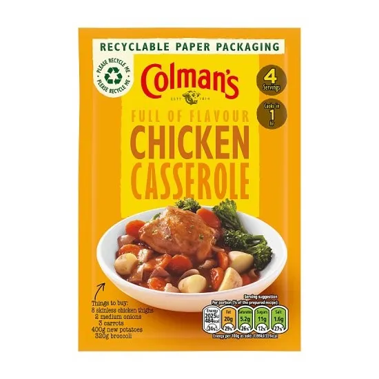 Colmans Chicken Casserole Mix 40g