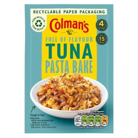 Colmans Tuna Pasta Bake Mix 44g Colmans Tuna Pasta Bake Mix 44g
