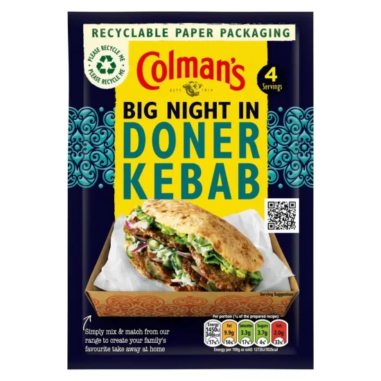 Colman Doner Kebab Mix 47g