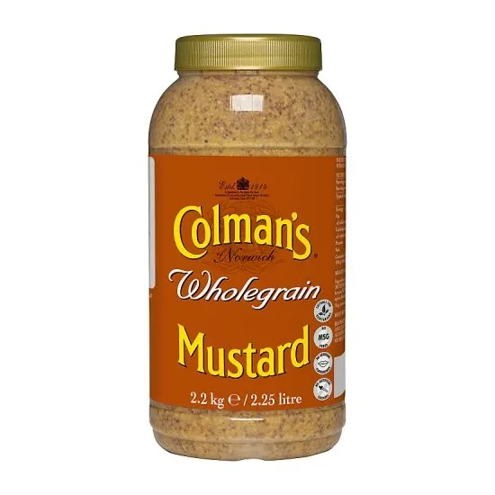 Colmans Mustard Jar Wholegrain 2.25L