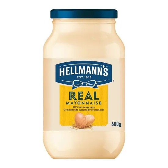 Hellmanns Mayonnaise Real 600g
