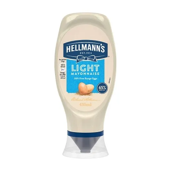 Hellmanns Squeezy  Mayonnaise Extra Light 430g