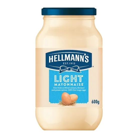 Hellmanns  Mayonnaise Extra Light 600g