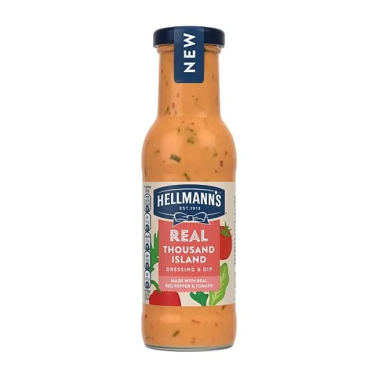 Hellmanns Salad Dressing & Dip Real Thousand Island 250ml