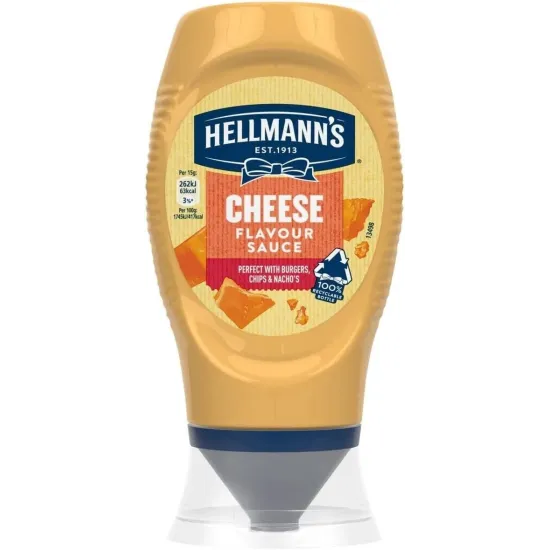 Hellmanns Cheddar Squezzy 250ml